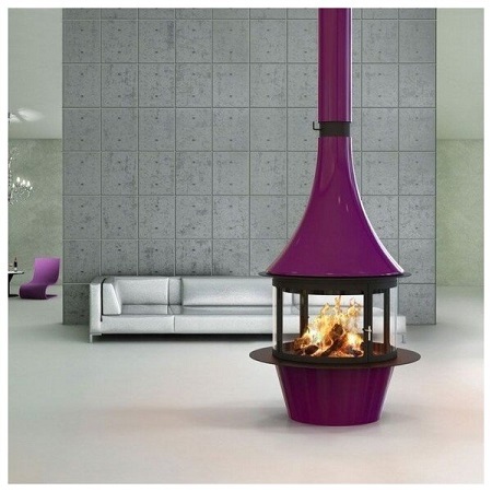 TRAFORART LORENA CENTRAL готовый дровяной каминокомплект