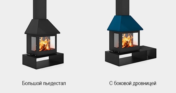 TRAFORART SANDRA FRONTAL готовый дровяной каминокомплект