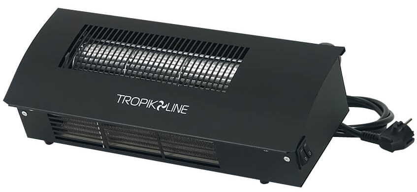 Tropik Line К2 Black электрическая тепловая завеса