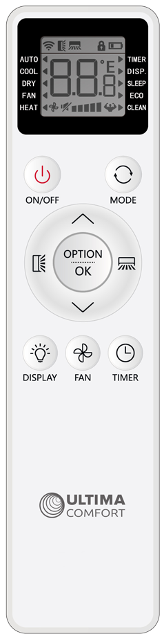 ULTIMA COMFORT Eclipse ECP-I24PN настенный кондиционер
