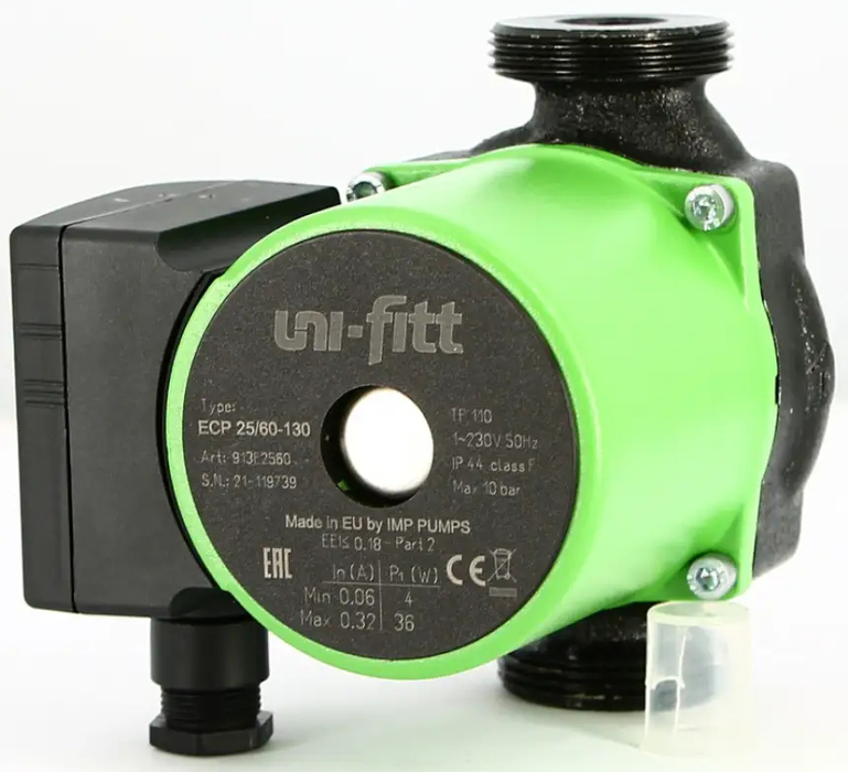 Uni-fitt ECP 25/60 130 циркуляционный насос
