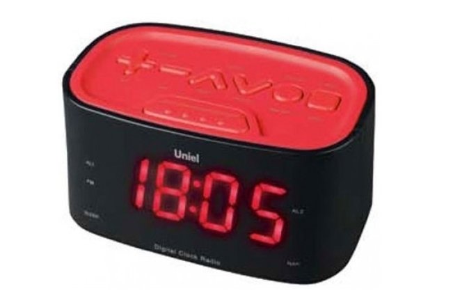 Uniel UTR-33RRK светодиодные часы с радио