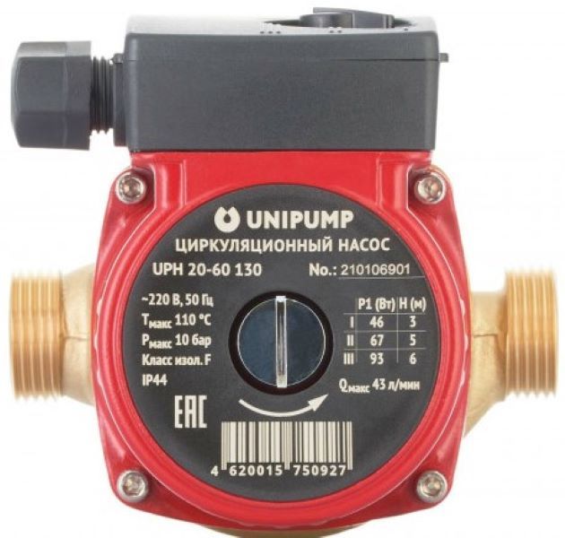 Unipump UPН 20-60 130 циркуляционный насос