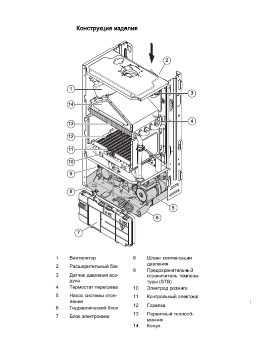 Vaillant VUW 242/5-2 turboFIT настенный газовый котел