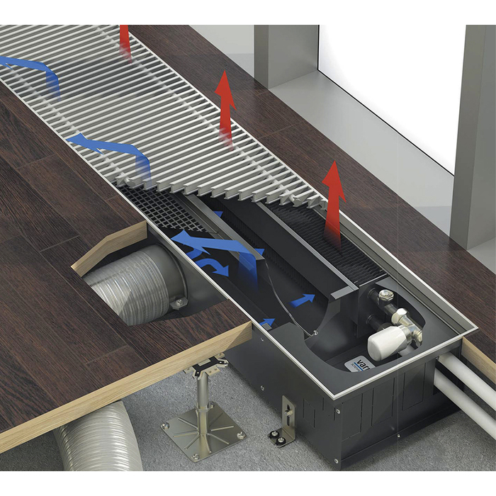 Varmann Ntherm Air 300x220x2750 внутрипольный конвектор