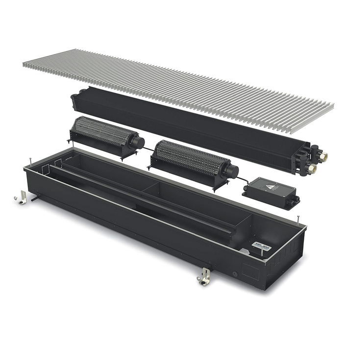 Varmann Qtherm HK 310x130x750 2т внутрипольный конвектор