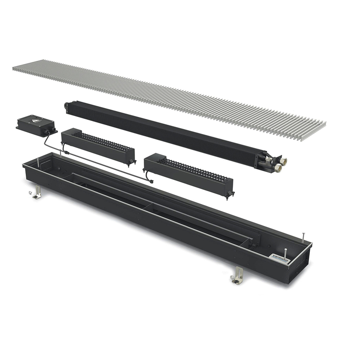 Varmann Qtherm HK Mini 190x90x2900 внутрипольный конвектор