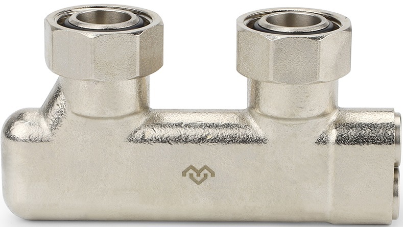 VARMEGA VM13901 3/4"EKх3/4"EK двухтрубный узел нижнего подключения