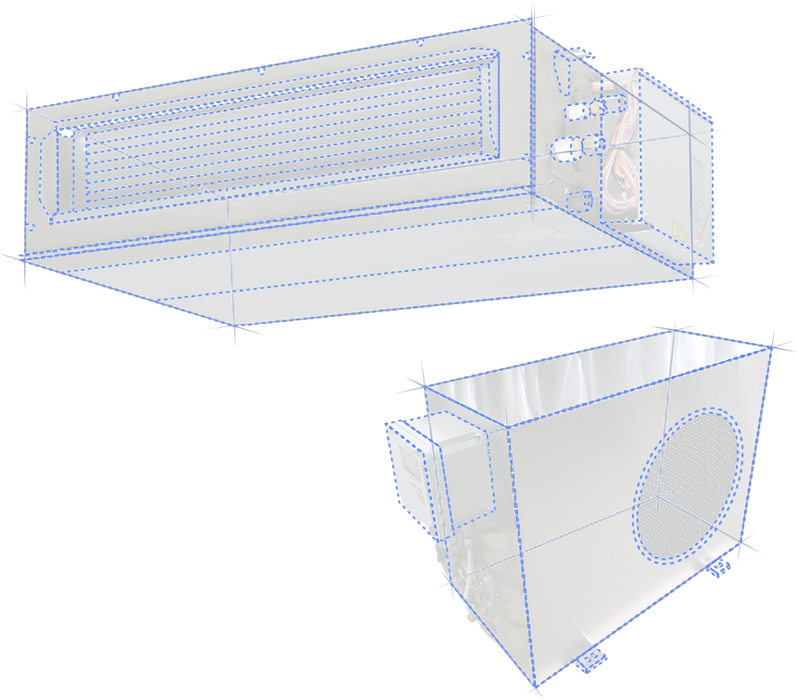 VENTEX Сh-7000 канальный кондиционер