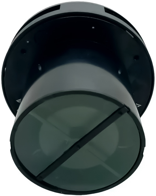 VENTFAN Solar100-HT (hygro-timer) черный GLASS вытяжка для ванной диаметр 100 мм