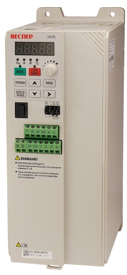 ВЕСПЕР E5-MINI 5,5 кВт 380В частотный преобразователь