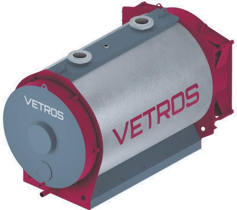 VETROS DW 3500 жаротрубный двухходовой котел