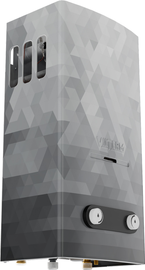 VilTerm S10 Абстракция темная газовый проточный водонагреватель