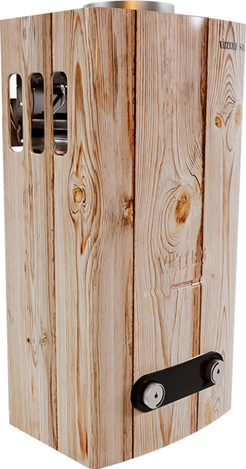 VilTerm S10 Дерево газовый проточный водонагреватель