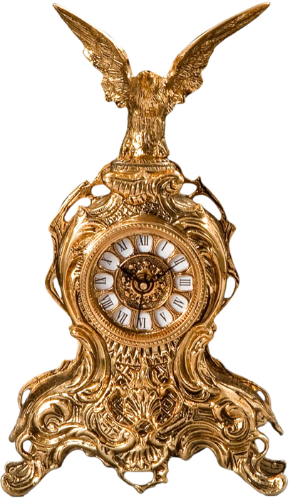 Virtus TABLE CLOCK D.JUAN SM. EAGLE BRONZE проекционные часы