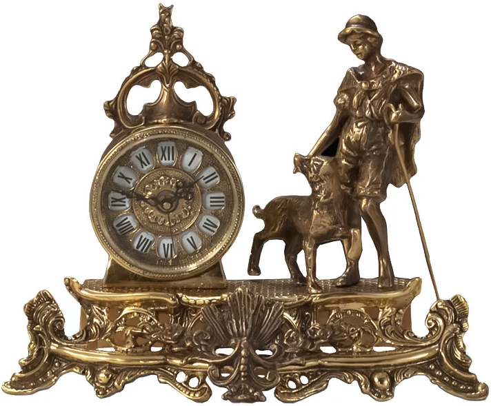 Virtus TABLE CLOCK SHEEPARD ANTIQUE BRONZE проекционные часы