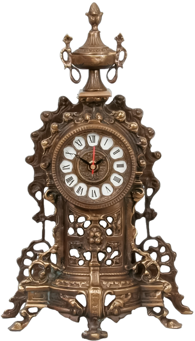 Virtus TABLE CLOCK TOWER ANTIQUE BRONZE проекционные часы