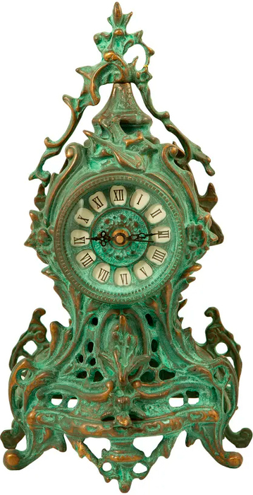 Virtus TABLE CLOCK VIOLA TURQUOISE GLAZE проекционные часы