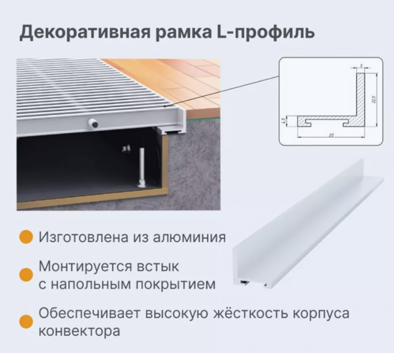 Vitron ВК.75.200.1500.2ТГ.РР.ААС внутрипольный конвектор