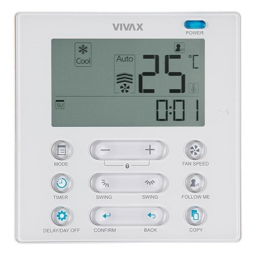VIVAX ACP-18CC50AERI/I3 кассетный внутренний блок мульти-сплит системы