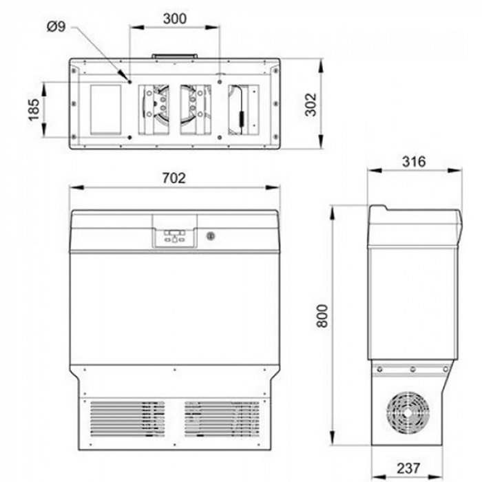 Waeco-Dometic CoolFreeze BC55 компрессорный автохолодильник