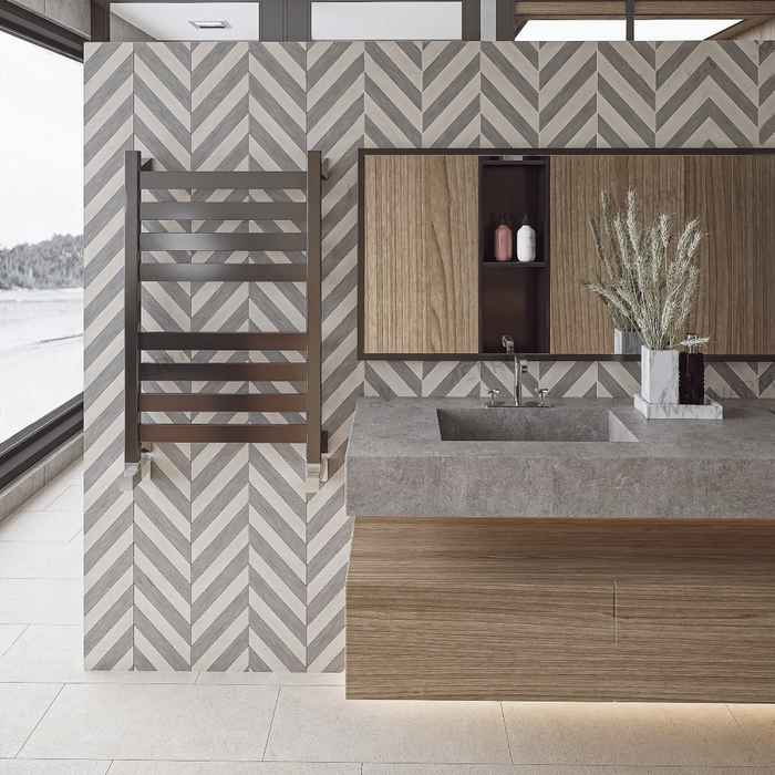 Warmmet Style 50 1200*450 4+4+4 водяной полотенцесушитель шириной 410 - 500 мм