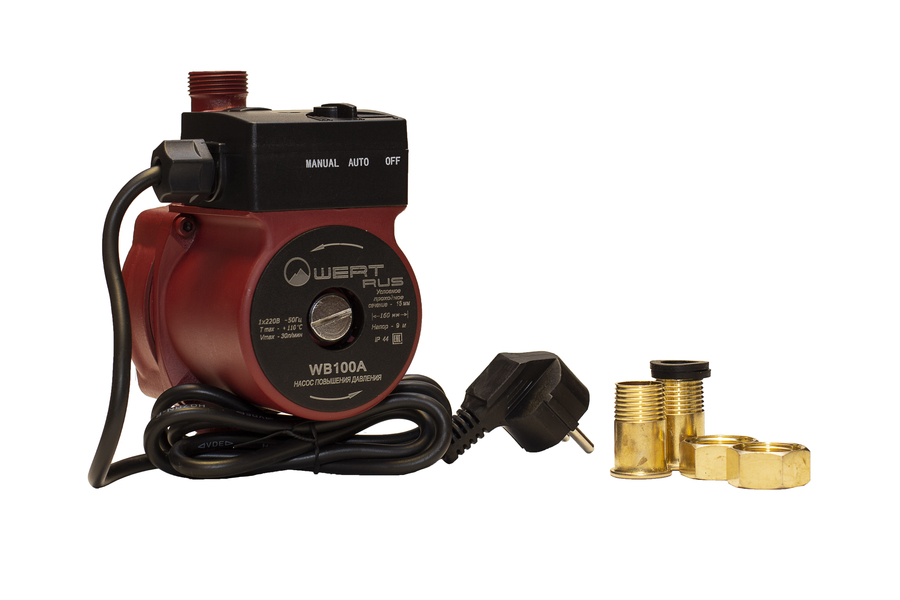 WERTRUS WB-100A (повысительный) циркуляционный насос