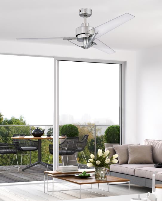Westinghouse Julien Brushed Nickel потолочный вентилятор