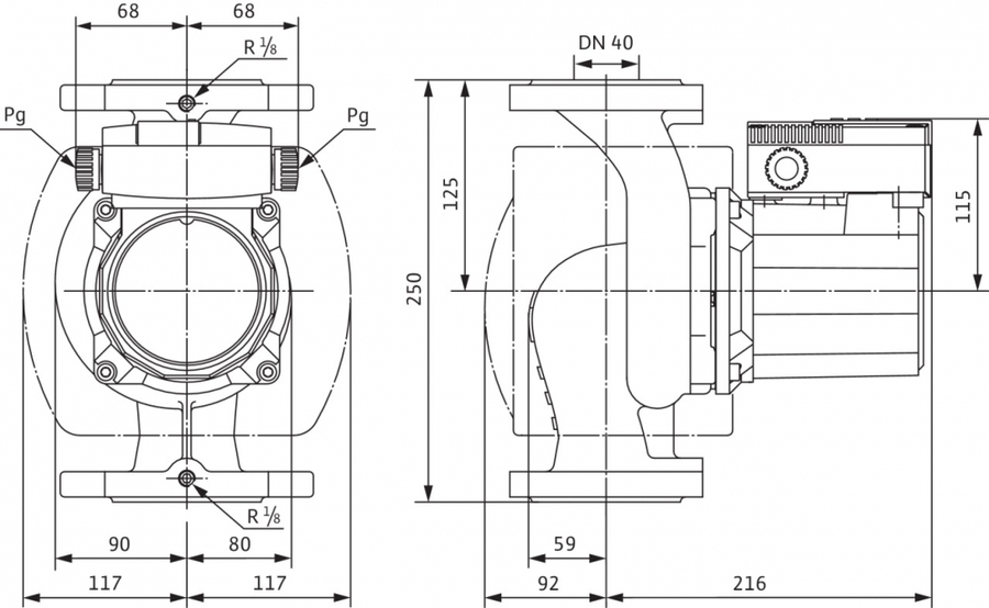 Wilo TOP-S 40/10 EM циркуляционный насос
