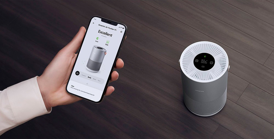 Smartmi Air Purifier P1 серебристый очиститель воздуха