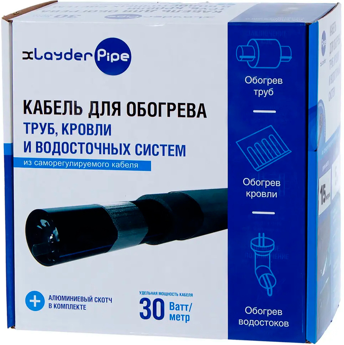 xLayder Pipe EHL-30CR-15 антиобледенение