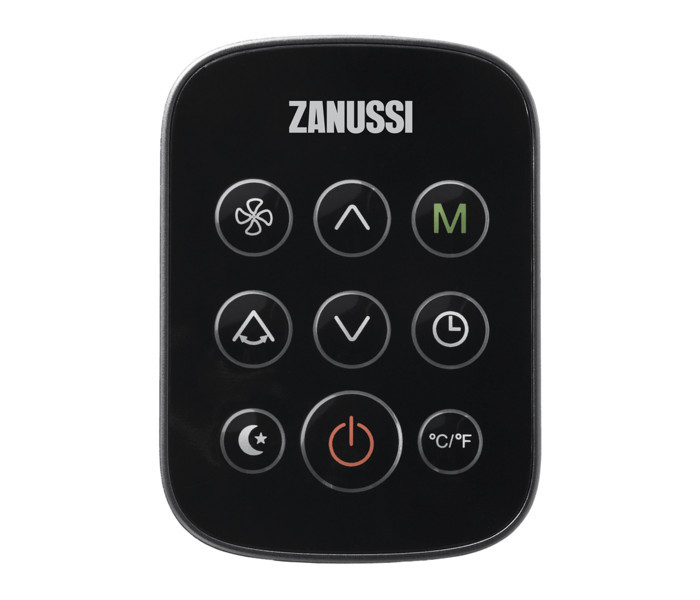 Zanussi ZACM-12 MS-H/N1 Black мобильный кондиционер мощностью 35 м&lt;sup&gt;2&lt;/sup&gt; - 3.5 кВт