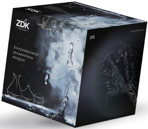 ZDK R23 light wood ультразвуковой увлажнитель воздуха