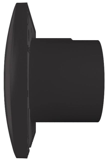 Zernberg Izumrud 100 matte black вытяжка для ванной диаметр 100 мм