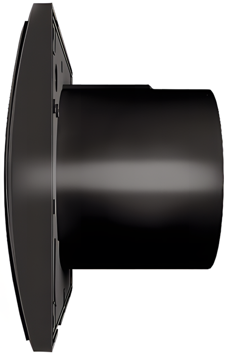 Zernberg Lazurit 125 gloss black вытяжка для ванной диаметр 125 мм