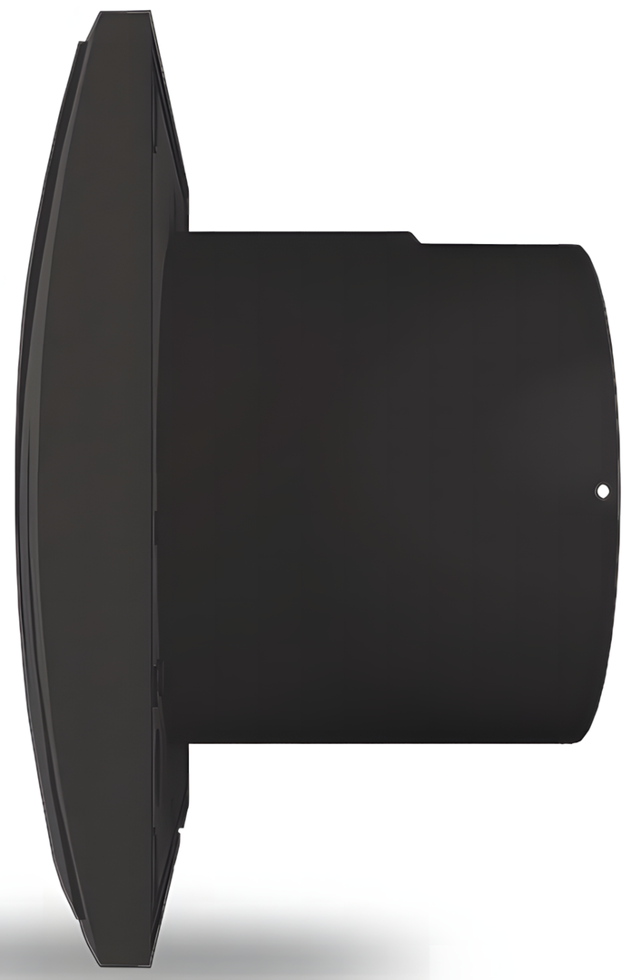 Zernberg Lazurit 125 matte black вытяжка для ванной диаметр 125 мм
