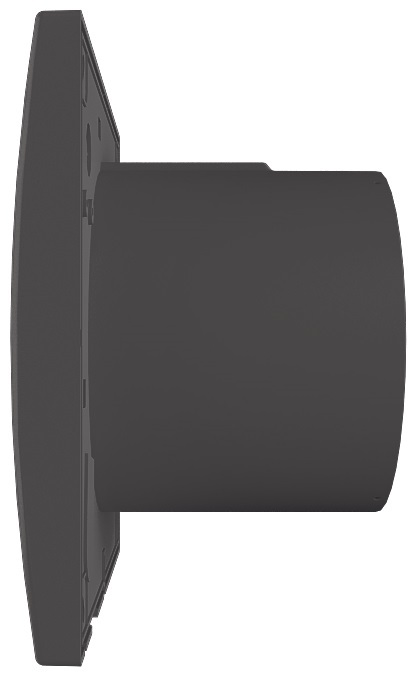 Zernberg Opal 100 matte black вытяжка для ванной диаметр 100 мм