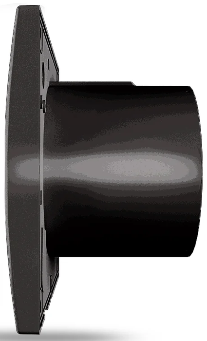Zernberg Opal 125 gloss black вытяжка для ванной диаметр 125 мм