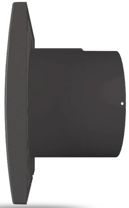 Zernberg Opal 125 matte black вытяжка для ванной диаметр 125 мм