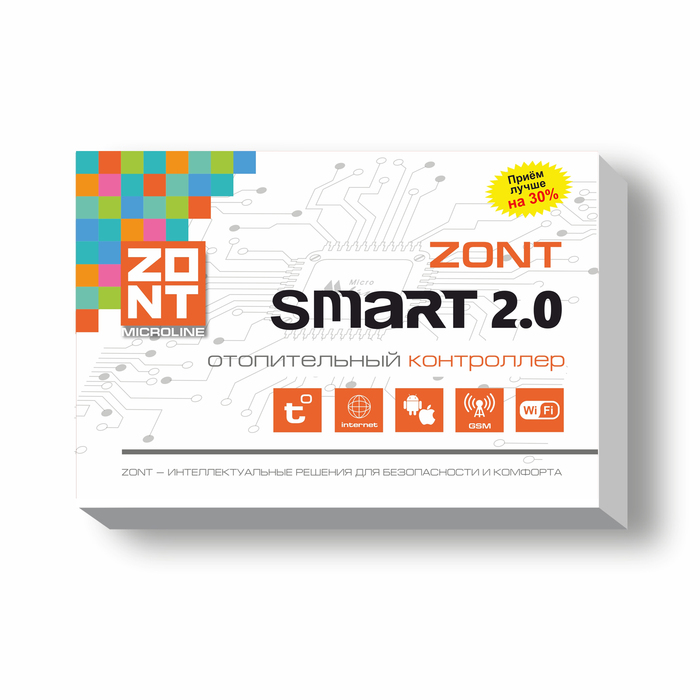 ZONT GSM / Wi-Fi SMART 2.0 (ML00004479) контроллер