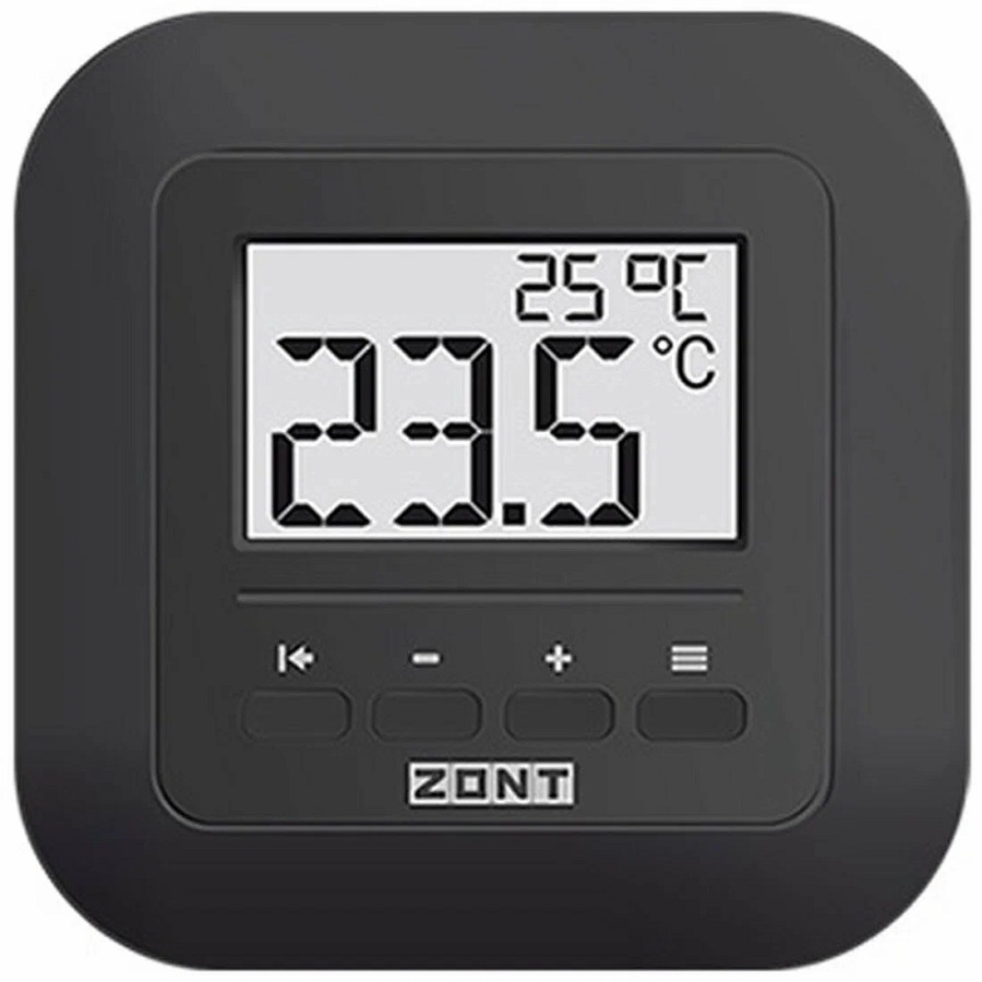ZONT МЛ-332 868 МГц черный термостат комнатный