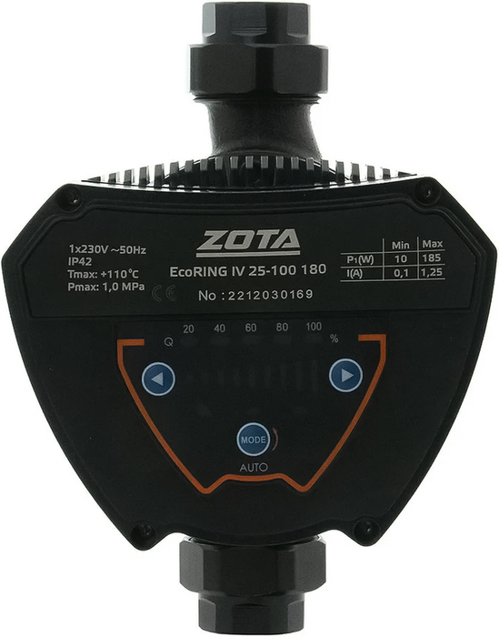Zota EcoRING IV 25-100 180 циркуляционный насос