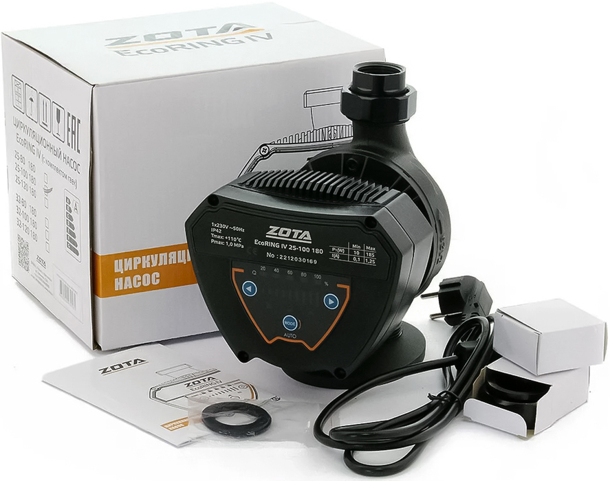 Zota EcoRING IV 25-100 180 циркуляционный насос
