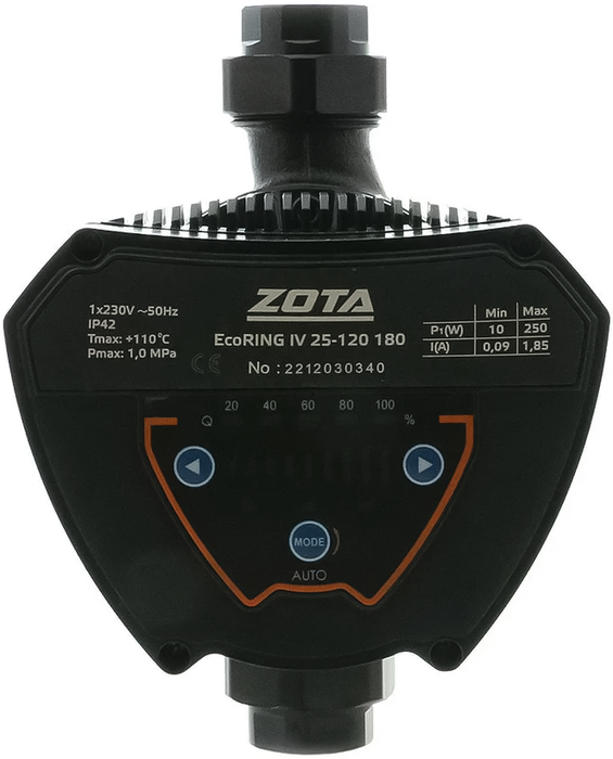 Zota EcoRING IV 25-120 180 циркуляционный насос