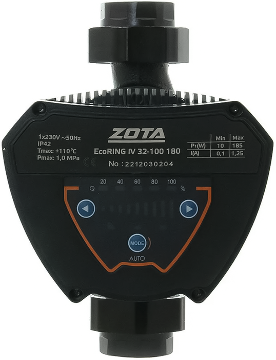 Zota EcoRING IV 32-100 180 циркуляционный насос
