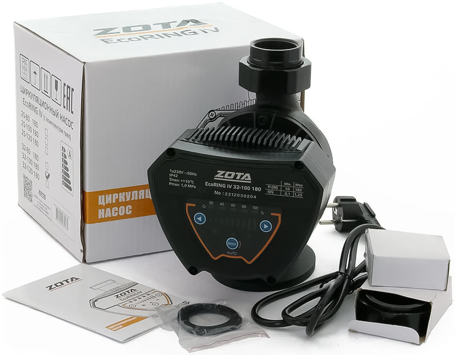 Zota EcoRING IV 32-100 180 циркуляционный насос