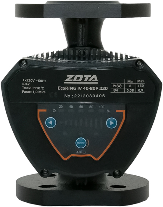 Zota EcoRING IV 40-80F 220 циркуляционный насос