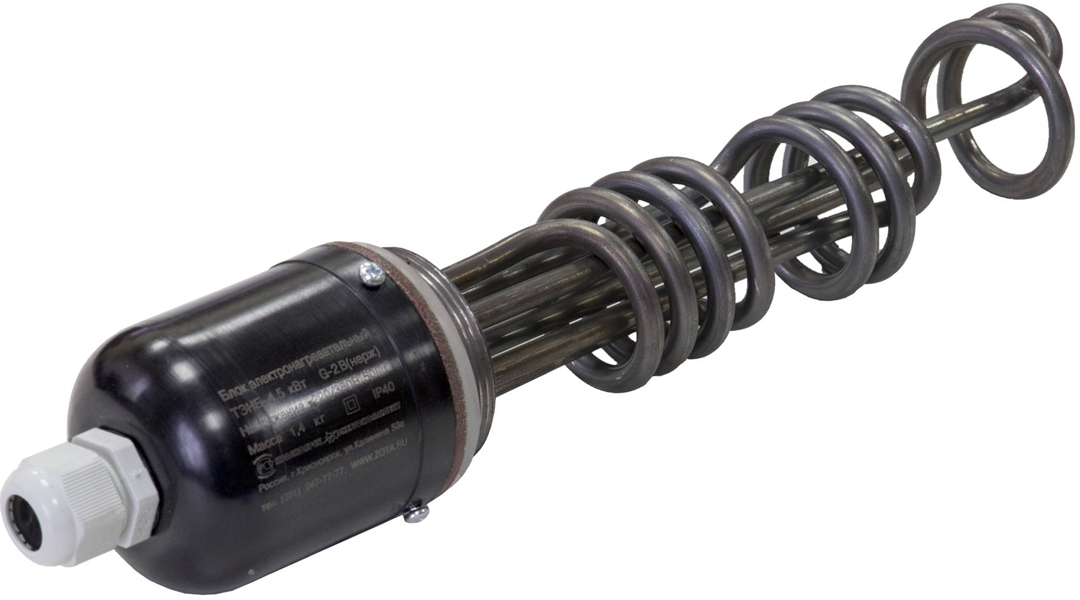 Zota ТЭНБ-3 кВт П 2 (д=7,4) с колпаком Т тэн для бойлеров косвенного нагрева